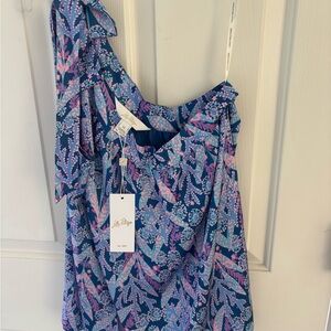 Lilly Pulitzer Bexler One-Shoulder Top